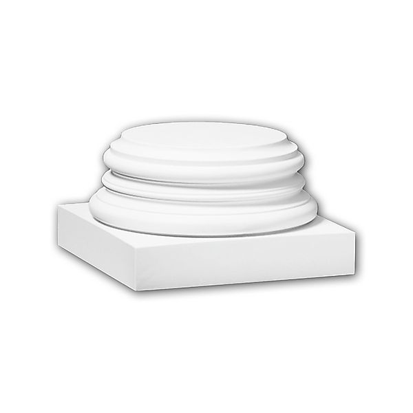 PROFHOME 113900 Vollsäulen Sockel Säule Zierelement Stuckdekor 21,4 cm x 12 günstig online kaufen