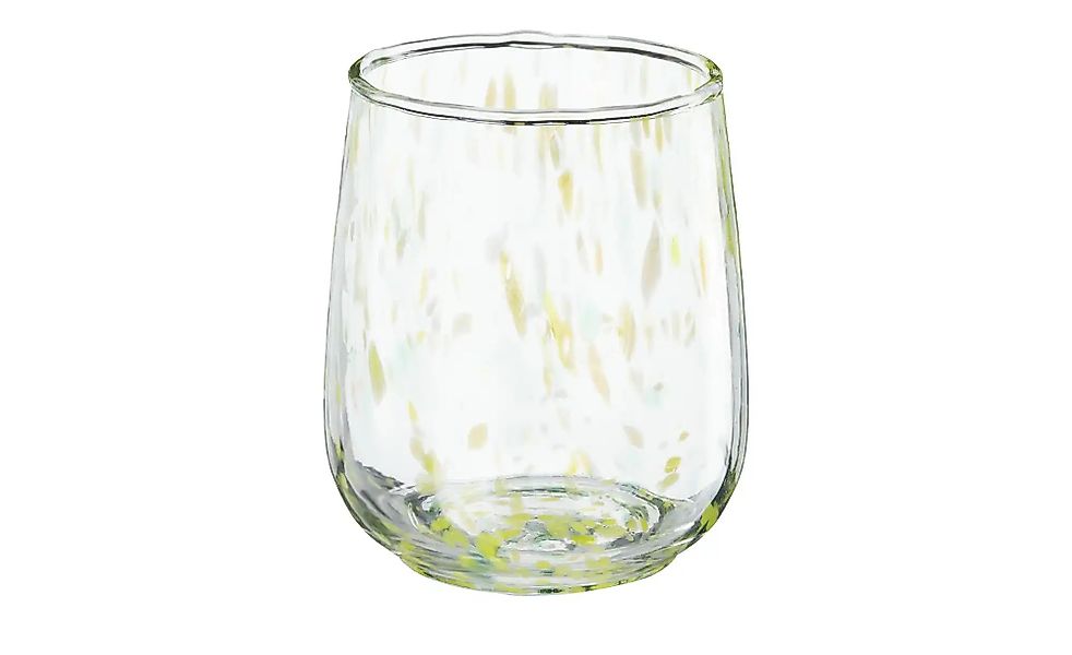 HOME STORY Windlicht   ¦ grün ¦ Glas ¦ Maße (cm): H: 12  Ø: 10 Accessoires günstig online kaufen