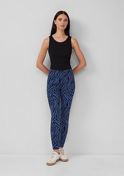 s.Oliver Leggings Leggins Leggings mit Animal-All-over-Print günstig online kaufen
