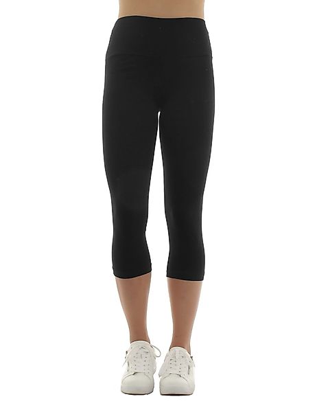 F&K-Mode Caprileggings Damen Capri 3/4 Leggings günstig online kaufen