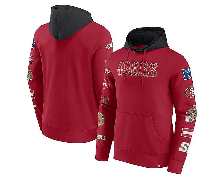 Fanatics Kapuzenpullover Fanatics Hoodie San Francisco 49ers Patched Out Fl günstig online kaufen