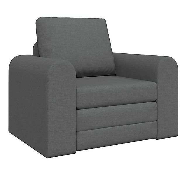 vidaXL Sofa Schlafsofa Dunkelgrau 98 x 71 x 83 cm Stoff, 1 Teile günstig online kaufen