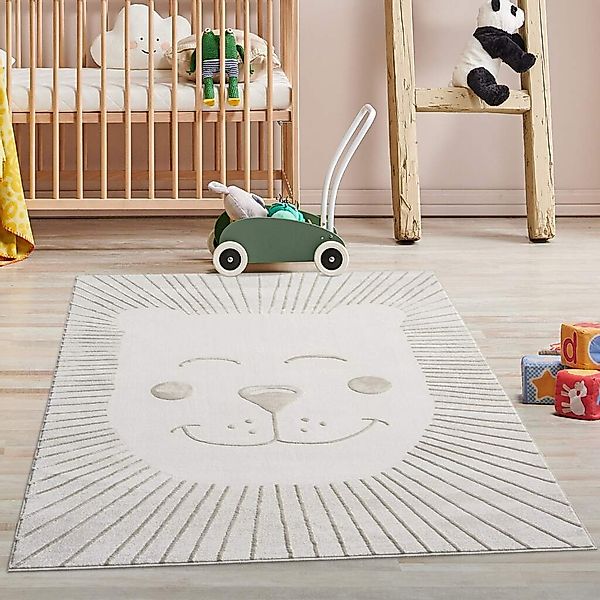 Carpet City Kinderteppich "MARA714" rechteckig 11 mm Höhe Kinderzimmer, Kur günstig online kaufen