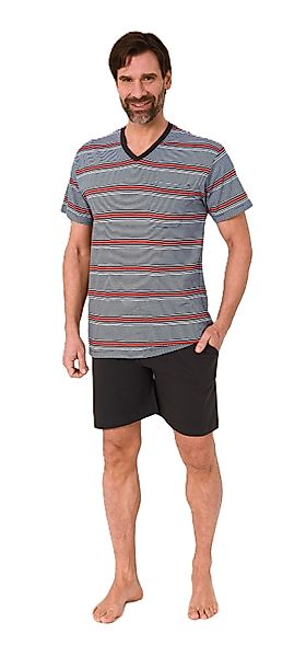 Normann Pyjama Normann Herren Schlafanzug kurzarm günstig online kaufen