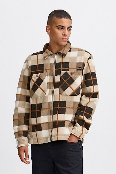 Blend Kurzjacke BHShirt Fleece Karierte Hemdjacke aus Fleece günstig online kaufen