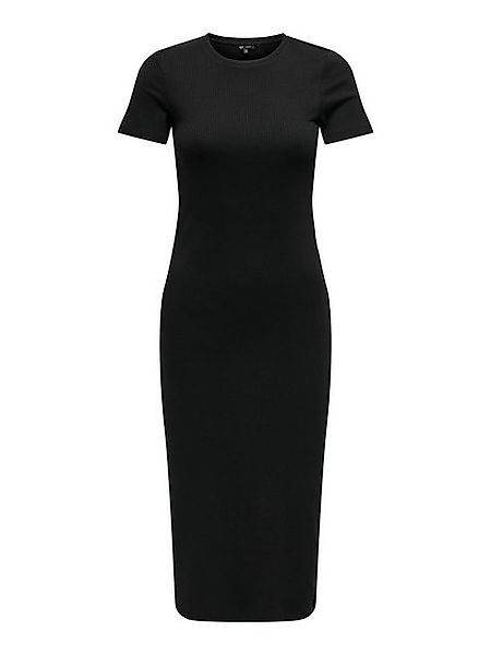 ONLY Shirtkleid Elegantes Midi-Kleid mit Rundhals und Kurzarm (extralang) O günstig online kaufen