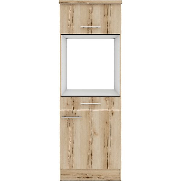 OPTIFIT Livorno290 Küchen-Geräteumbauschrank 60 cm Wildeiche Nachbildung günstig online kaufen