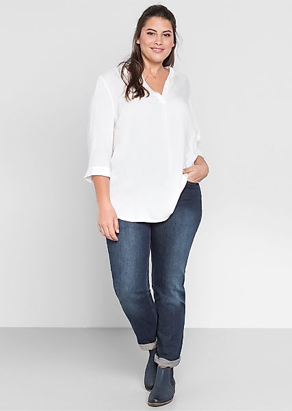 Sheego Klassische Bluse Tunika günstig online kaufen
