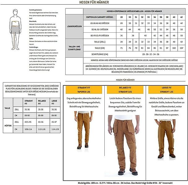 Carhartt Cargohose Relaxed Ripstop 105461 günstig online kaufen