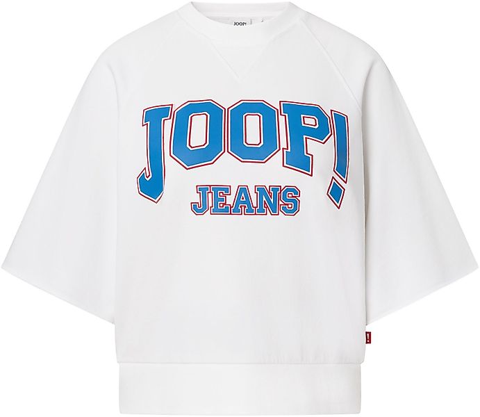 Joop Jeans Rundhalsshirt Tuva mit Frontdruck günstig online kaufen