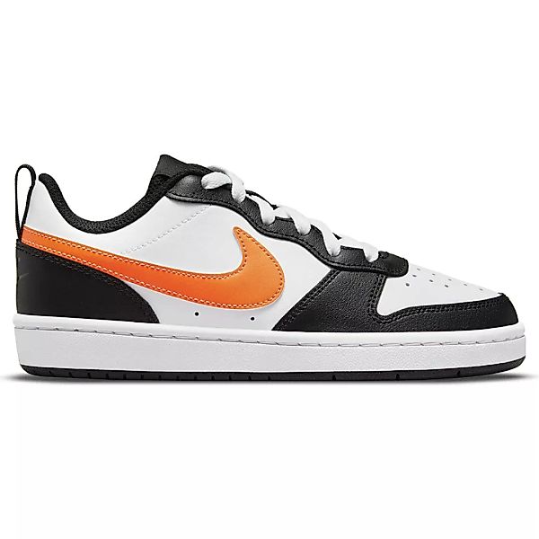 Nike Court Borough Low 2 Gs Sportschuhe EU 36 White / Total Orange / Black günstig online kaufen