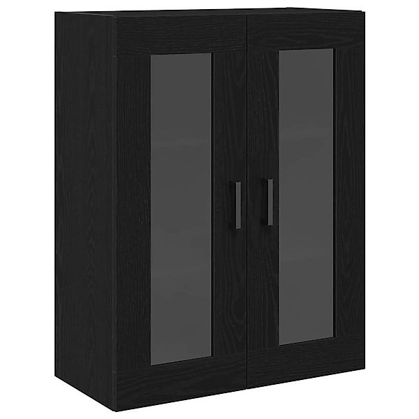 vidaXL Wandmontierter Schrank Schwarz Eichen-Optik 69,5 x 34 x 90 cm 862170 günstig online kaufen