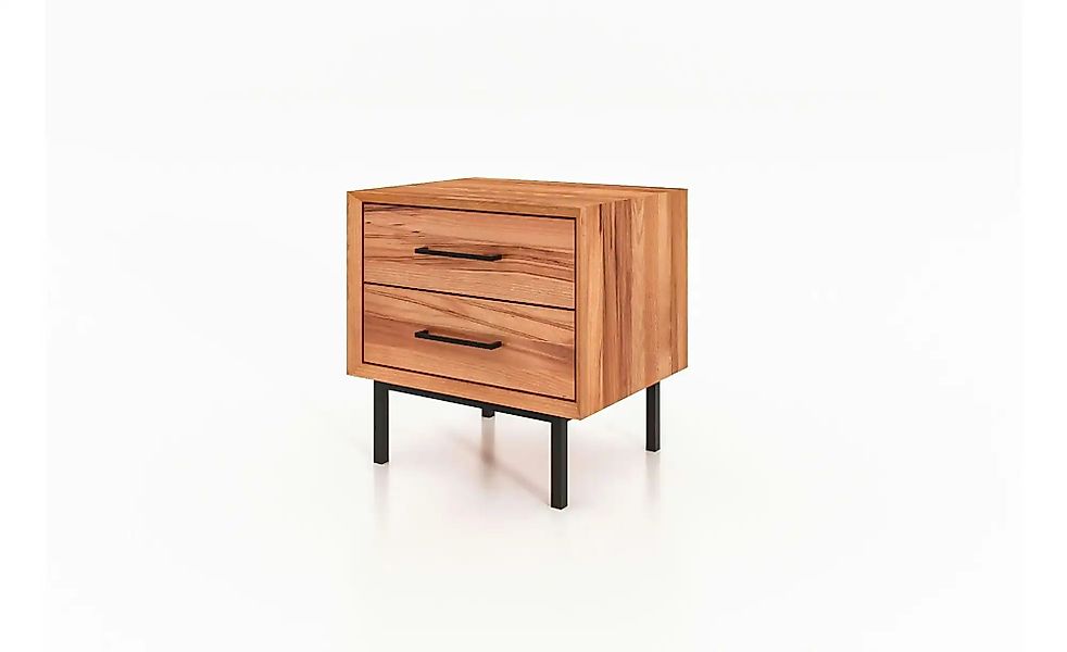 Nachttisch mit 2 Schüben   ¦ holzfarben ¦ Maße (cm): B: 51 H: 50 Tische > N günstig online kaufen