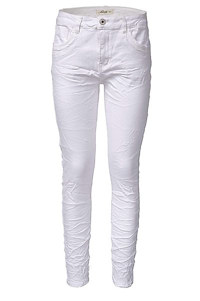Jewelly Regular-fit-Jeans Stretch Boyfriend Jeans - günstig online kaufen