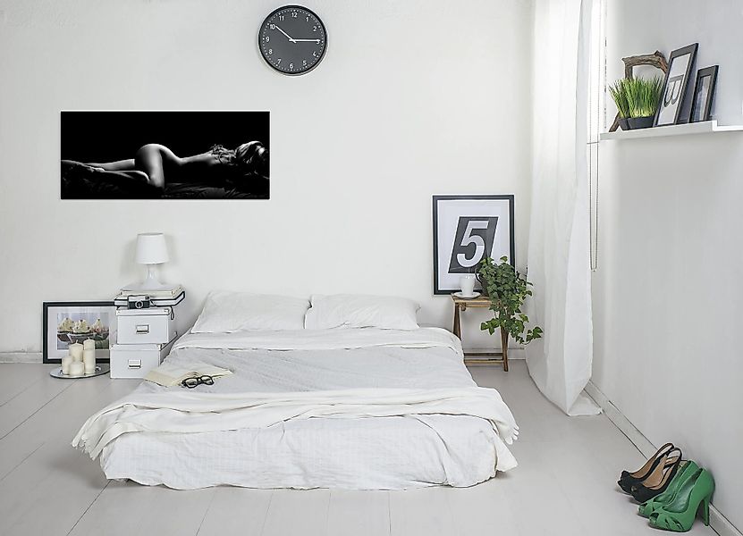 Sinus Art Leinwandbild Nackte Frau im günstig online kaufen