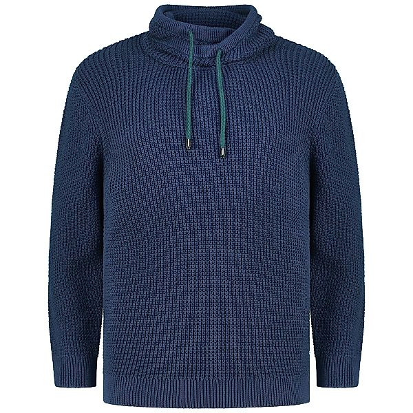 RAGMAN Grobstrickpullover aus Baumwolle Farbe dunkelblau Größe: 4XL günstig online kaufen