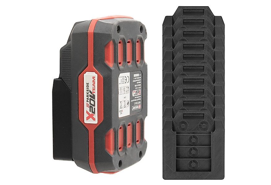 TSB Werk Werkzeughalter Akku Halter für Parkside 20V Halterung Akkus, 10-tl günstig online kaufen