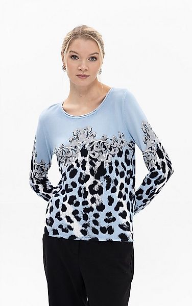 Passioni Strickpullover mit Mustermix günstig online kaufen