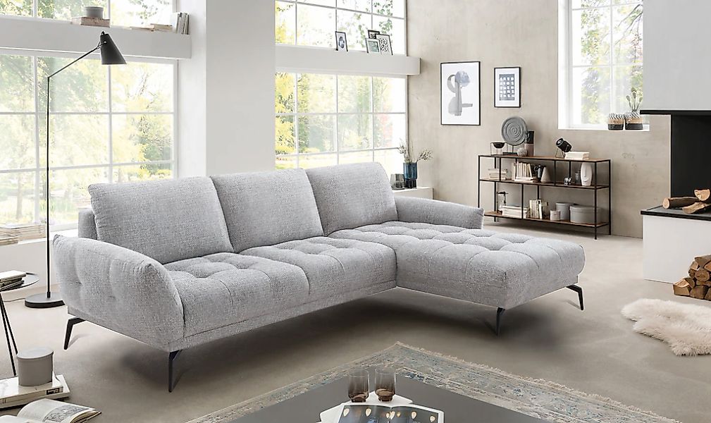 exxpo - sofa fashion Ecksofa "NICEA erstklassiger Sitzkomfort, OTTOs Choice günstig online kaufen