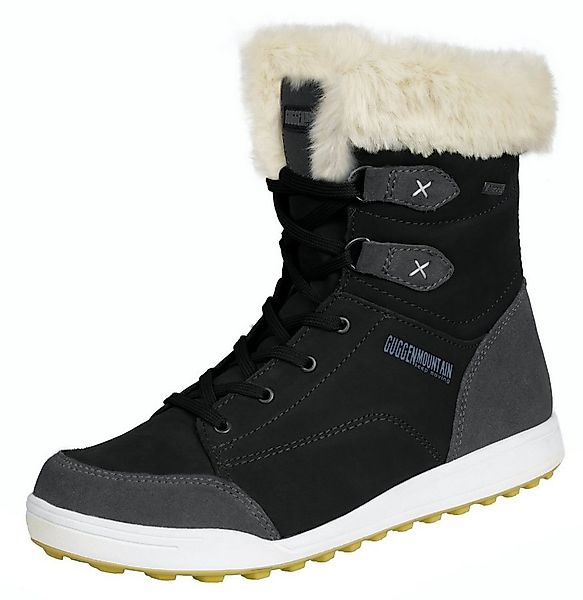 GUGGEN Mountain Winterstiefel HPC56 Damenfellstiefel Damenwinterstiefel Fel günstig online kaufen