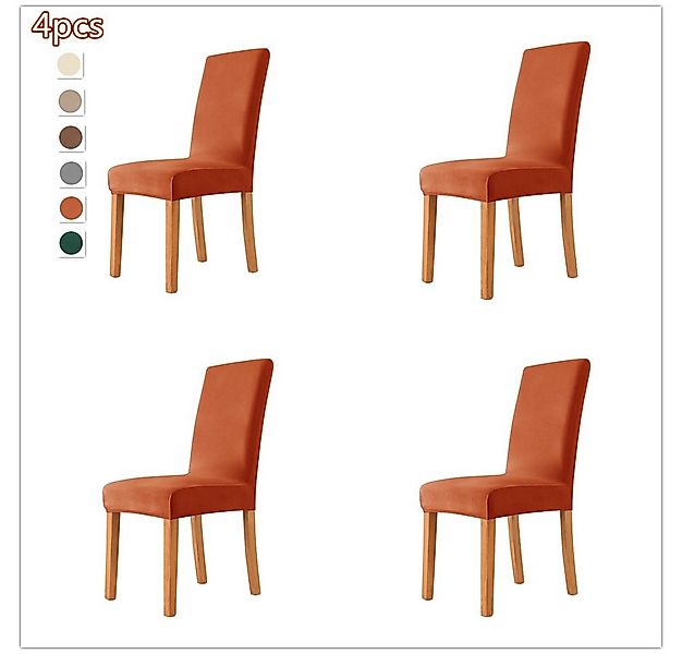 XDeer Stuhlhusse Stuhlhussen,Stretch Stuhlhusse Esszimmerstuhl Hussen, Huss günstig online kaufen