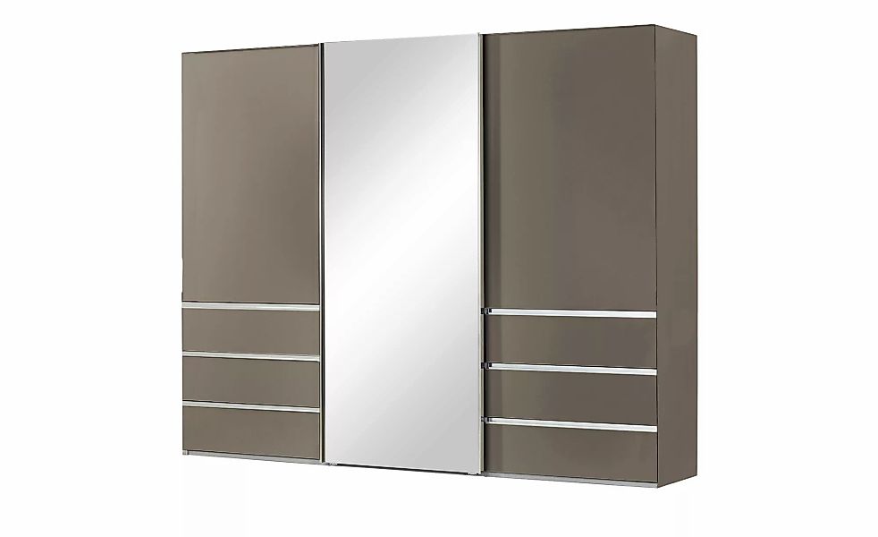 Schwebetürenschrank  3-türig  Mitta ¦ braun ¦ Maße (cm): B: 300 H: 236 T: 6 günstig online kaufen