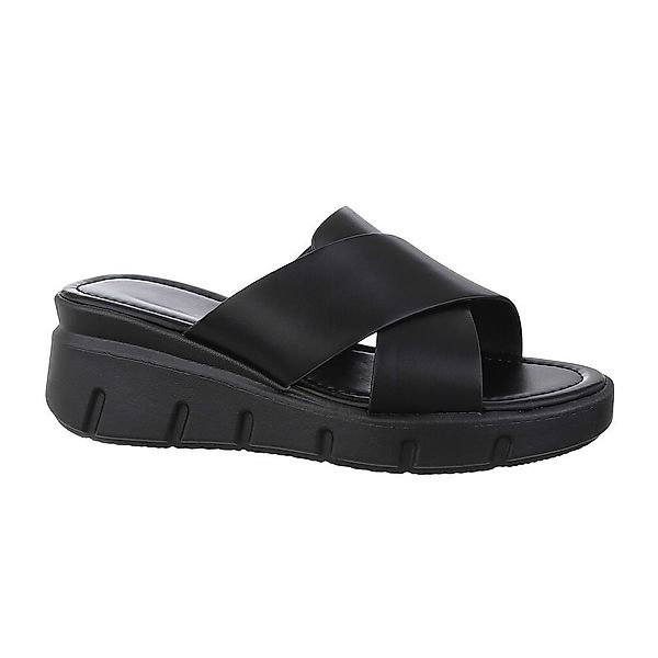 Ital-Design Damen Mules Freizeit Plateausandaletten (86594120) günstig online kaufen