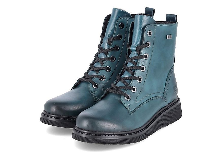 Remonte Remonte D3979-12 Damen Glattleder blau Winterstiefel günstig online kaufen