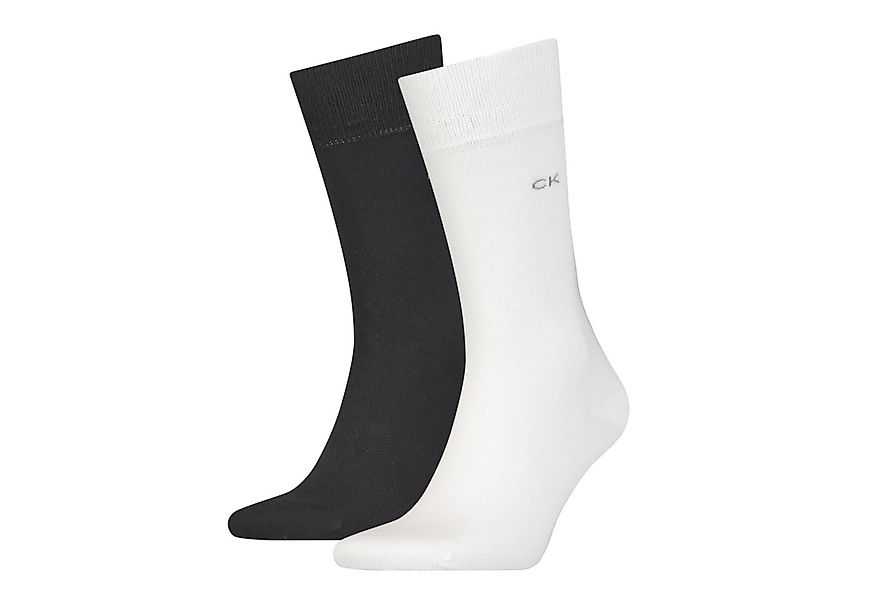 Calvin Klein Socken CK MEN SOCK 2P (2 Paar) mit kleinem CK Logo günstig online kaufen