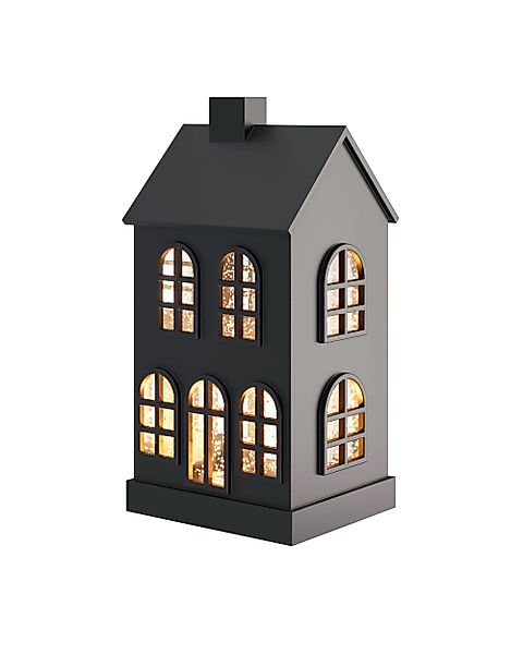 GLAMOR HOUSE - Dekoleuchte Schwarz 23 cm günstig online kaufen