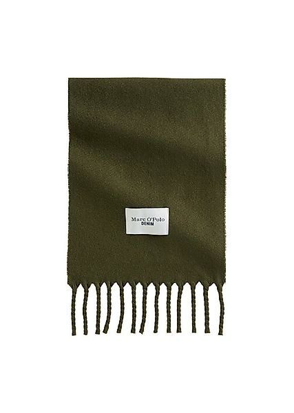 Marc O'Polo DENIM Wollschal mit langen Fransen günstig online kaufen