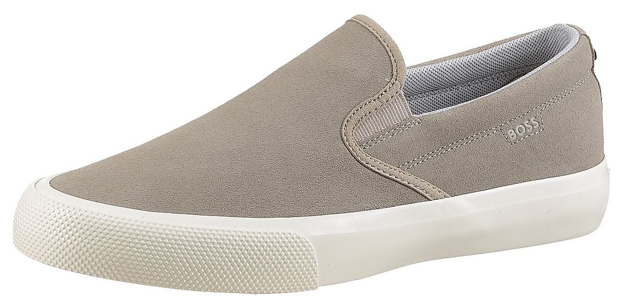 BOSS Aiden_Slon Slipper Halbschuh, Schlupfschuh, Sneaker mit Stretcheinsätz günstig online kaufen