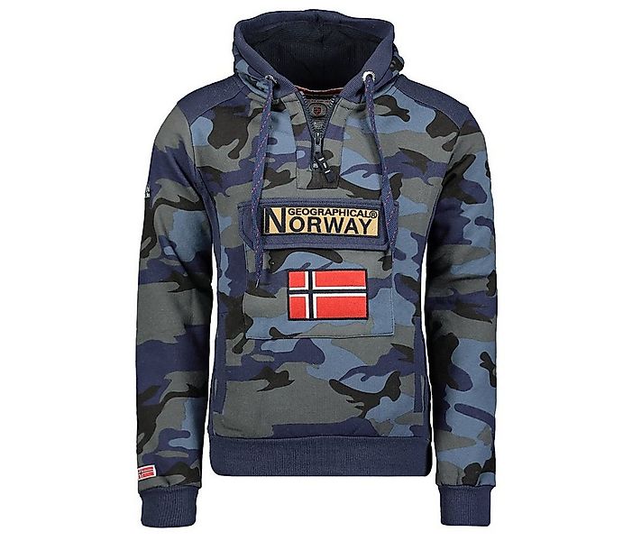Geographical Norway Kapuzenpullover Gymclass by leyoley mit großer Bauchtas günstig online kaufen
