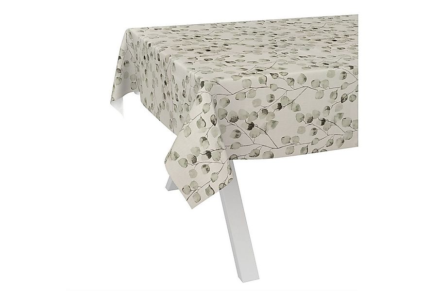 ANRO Tischdecke Wachstuch abwaschbar Eukalyptus Tischwäsche (Einzelstück 1- günstig online kaufen