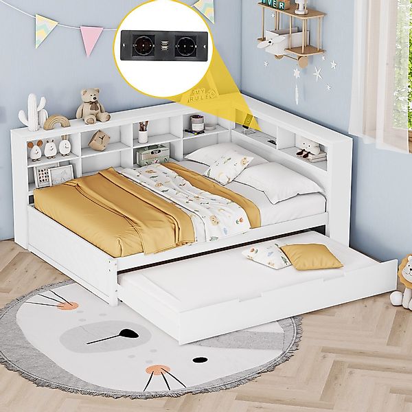 HAUSS SPOLE Schlafsofa 140x200 mit ausziehbarem günstig online kaufen