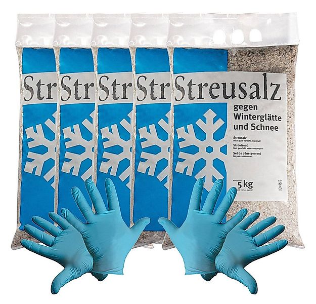 Oppenhäuser Großhandel & Produktion Sand 5x Streusalz/Auftausalz grobkörnig günstig online kaufen