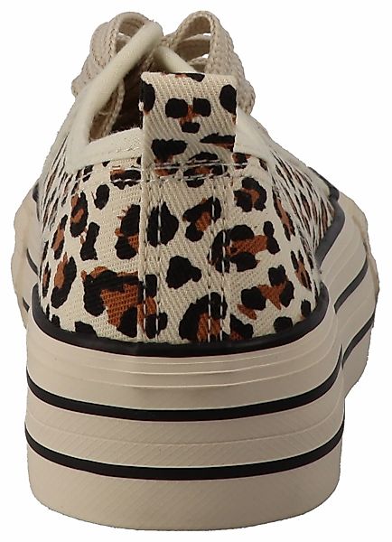 TOM TAILOR Plateausneaker, Freizeitschuh, Halbschuh, Schnürschuh in Leo-Opt günstig online kaufen