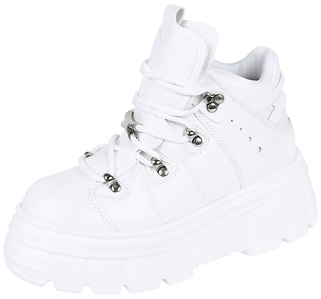 Sarcia.eu Weiße Sneaker bis Knöchel, aus günstig online kaufen
