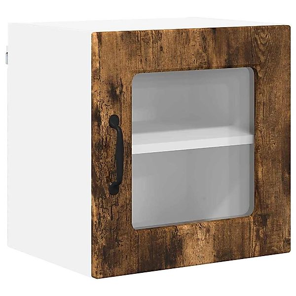 vidaXL Küchenwandschrank mit Regal Geräucherte Eiche 40 x 31 x 40 cm 885195 günstig online kaufen