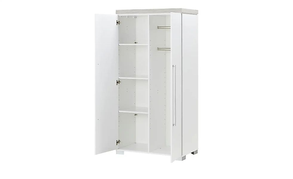 PAIDI Kleiderschrank  Kira ¦ weiß ¦ Maße (cm): B: 94,8 H: 193,1 T: 55.9 Bab günstig online kaufen