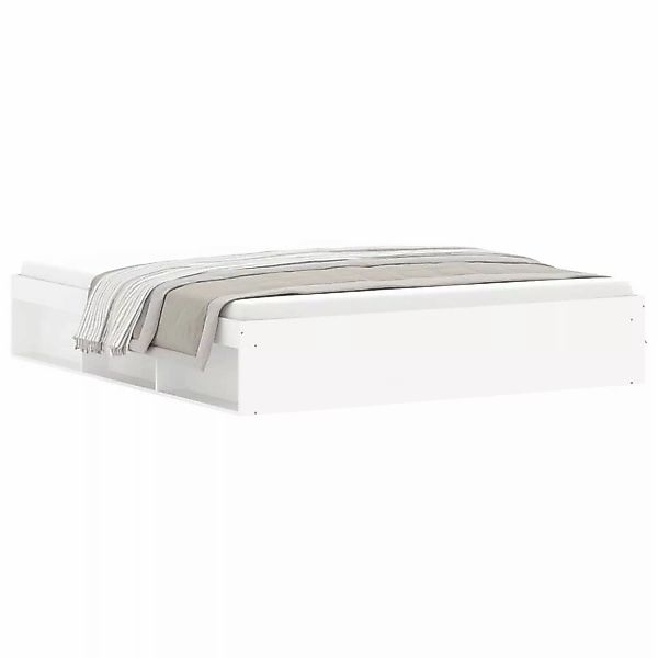 vidaXL Bettgestell Weiß 180x200 cm1908496 günstig online kaufen