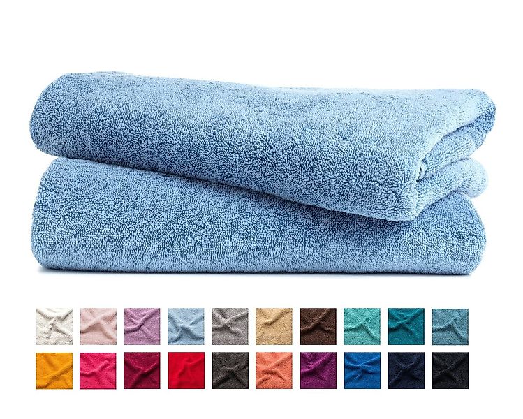 MatratzenL.A.B® Handtuch Set Blauer Schwan® Rimini, günstig online kaufen