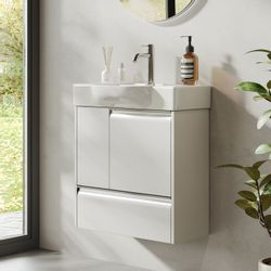 BRIDGE BENO Badmöbel-Set 60 cm Badezimmermöbel-Set, günstig online kaufen