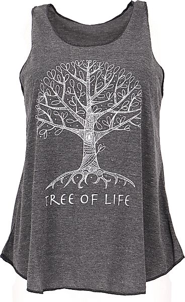 Guru-Shop T-Shirt Tanktop mit Ethnodruck, Tree günstig online kaufen