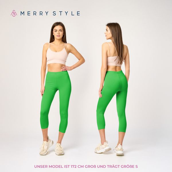 Merry Style Leggings Caprihose Damen 3/4 günstig online kaufen