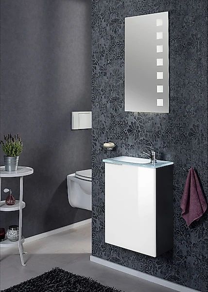 FACKELMANN Waschbeckenunterschrank, Badmöbel für Gäste-WC, Breite ca. 45 cm günstig online kaufen
