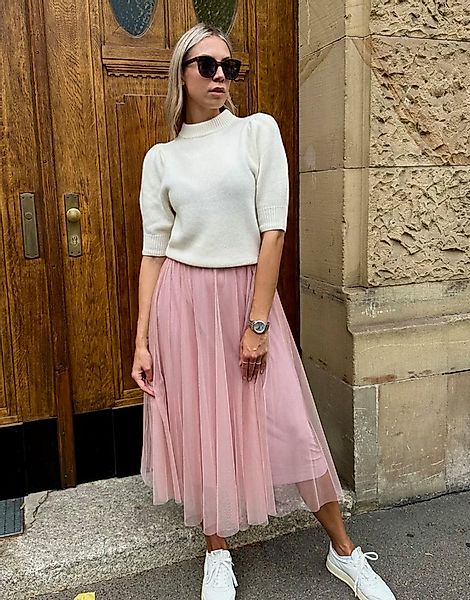 von Herzen Tüllrock Einfarbiger Tüllrock – mit Gummibund und Unterrock – On günstig online kaufen