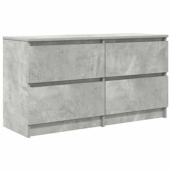 vidaXL TV-Schrank Betongrau 100x35x54 cm Holzwerkstoff 861799 günstig online kaufen