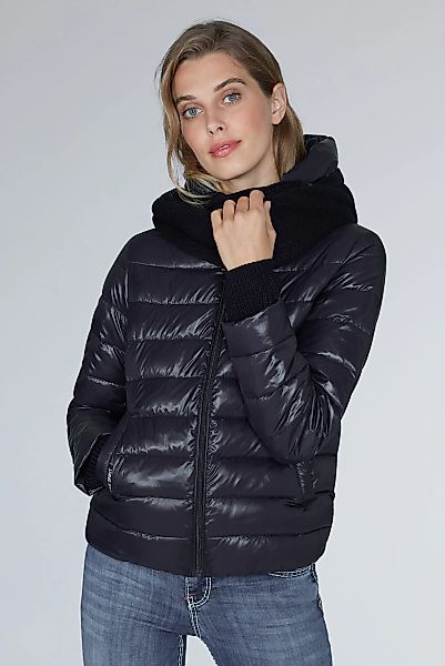 SOCCX Winterjacke, mit Kapuze, mit abnehmbarem Schal günstig online kaufen