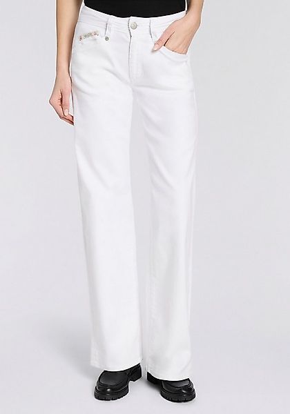Herrlicher Straight-Jeans Prime New Denim White Stretch mit Spitzbund und K günstig online kaufen